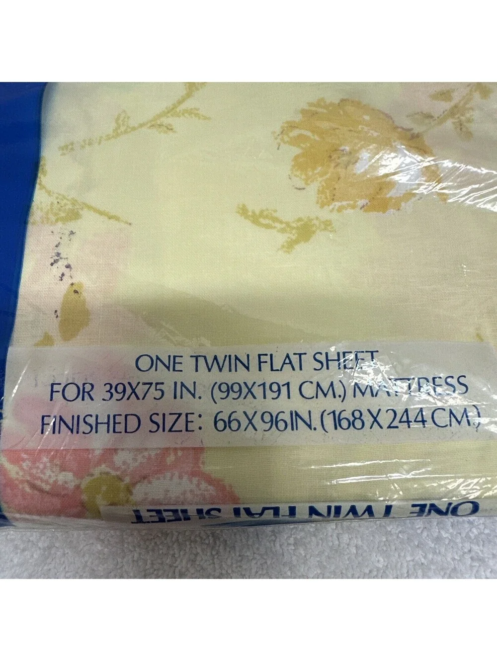 Dan River Dantrel Muslin Twin Flat and Fitted Sheet Set NOS Vintage USA